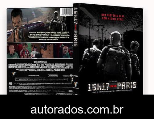 15h17 Trem Para Paris (2018) DVD-R OFICIAL –