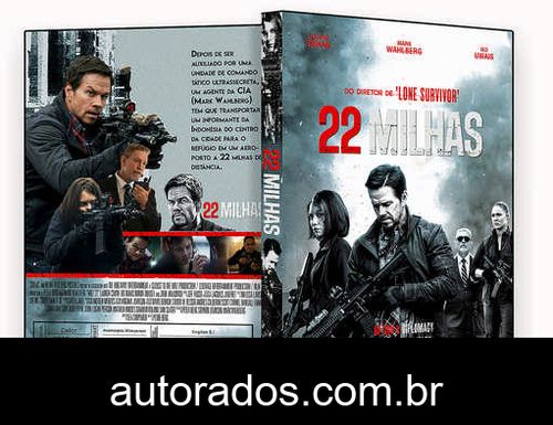 22 Milhas (2018) DVD-R AUTORADO –