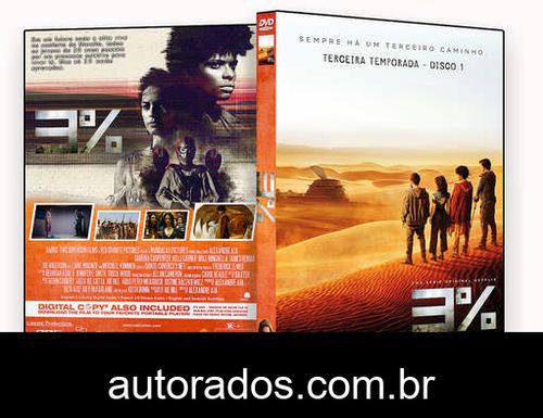 3% – 3ª Temporada Completa (2019) DVD-R AUTORADO –