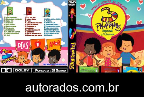 3 Palavrinhas – Especial 3 Volumes (2020) DVDR – AUTORADO –