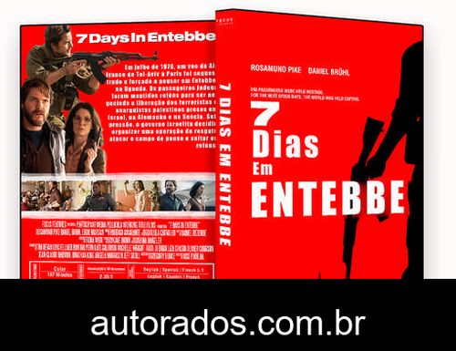 7 Dias em Entebbe (2018) DVD-R AUTORADO –