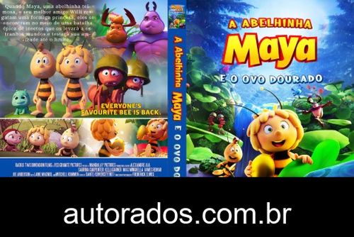A Abelhinha Maya e O Ovo Dourado (2021) DVD-R AUTORADO –