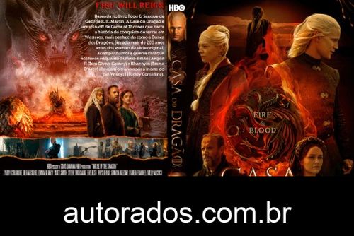 A Casa do Dragão 1ª Temporada Completa (2022) DVD-R AUTORADO –