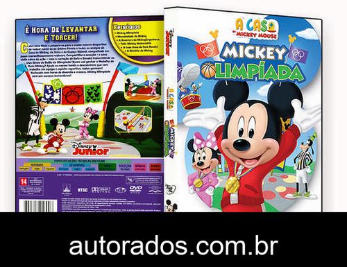 A Casa do Mickey Mouse – Mickey Olimpíada – DVD-R –