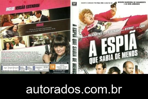 A Espiã Que Sabia de Menos (2015) DVD-R OFICIAL –