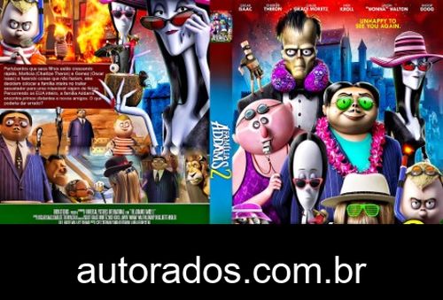 A Família Addams 2: Pé na Estrada (2021) DVD-R AUTORADO –