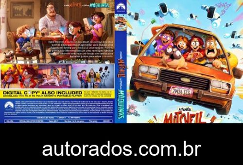 A Família Mitchell e a Revolta das Máquinas (2021) DVD-R OFICIAL –
