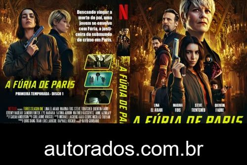 A Fúria de Paris 1ª Temporada Completa (2024) DVD-R AUTORADO –