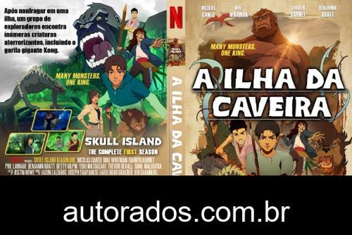 A Ilha da Caveira 1ª Temporada Completa (2023) DVD-R AUTORADO –