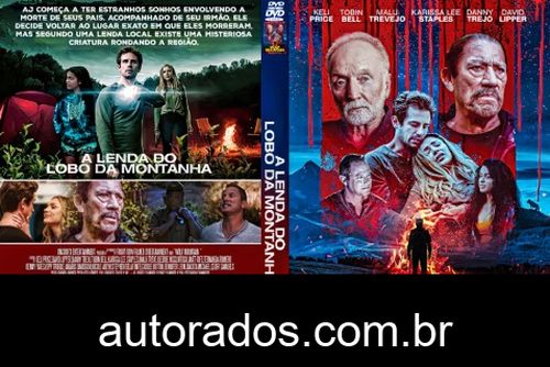 A Lenda do Lobo da Montanha (2024) DVD-R AUTORADO –