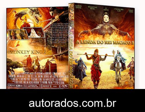 A Lenda do Rei Macaco 2 Viagem ao Oeste (2017) DVD-R AUTORADO –