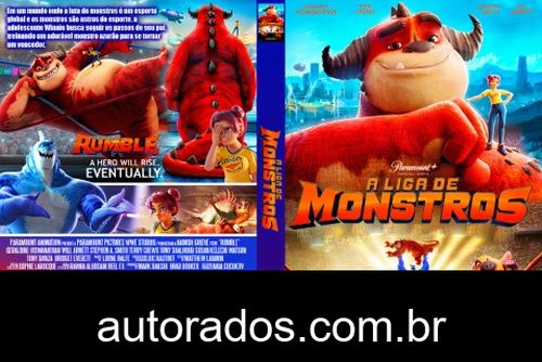 A Liga de Monstros (2022) DVD-R AUTORADO –