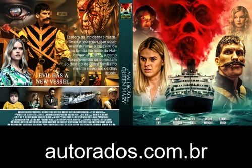 A Maldição do Queen Mary (2024) DVD-R AUTORADO –