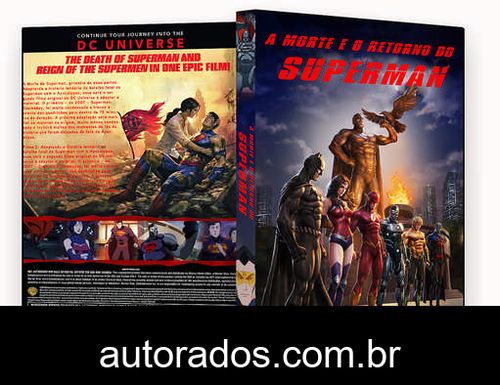 A Morte e o Retorno do Superman (2019) DVD-R OFICIAL –