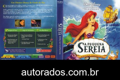 A Pequena Sereia (1989) DVD-R AUTORADO – Dublagem Clássica –