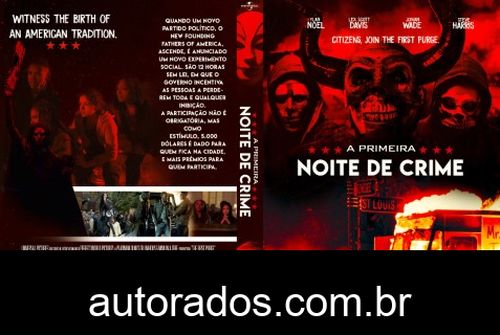 A Primeira Noite de Crime (2018) DVD-R OFICIAL –