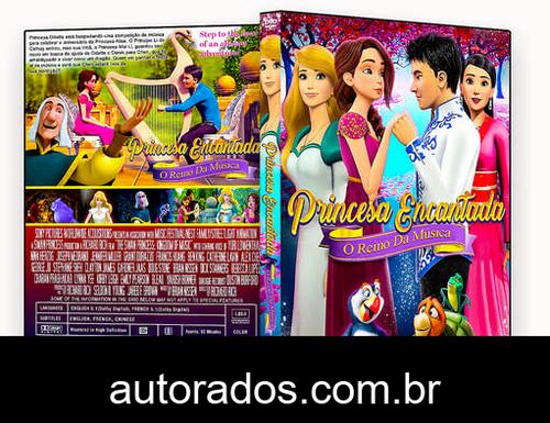 A Princesa Encantada – O Reino da Música (2019) DVD-R AUTORADO –