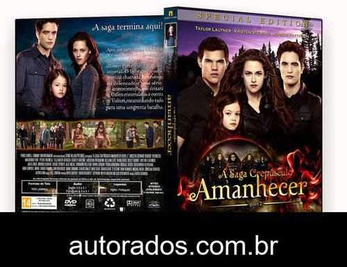 A Saga Crepúsculo: Amanhecer – Parte 2 (2012) DVD-R OFICIAL –