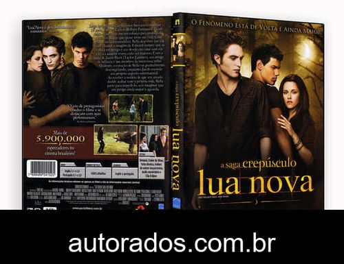 A Saga Crepúsculo: Lua Nova (2009) DVD-R OFICIAL –