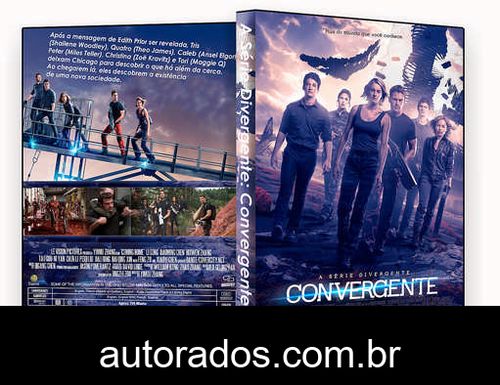 A Série Divergente Convergente (2016) DVD-R OFICIAL –