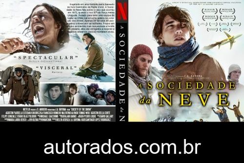 A Sociedade da Neve (2024) DVD-R AUTORADO –
