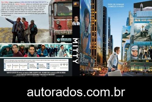 A Vida Secreta de Walter Mitty (2013) DVD-R OFICIAL –