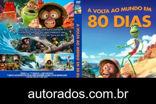 A Volta ao Mundo em 80 Dias (2023) DVD-R AUTORADO –