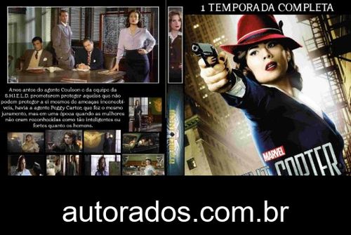 Agent Carter 1ª temporada Completa (2015) DVD-R AUTORADO –
