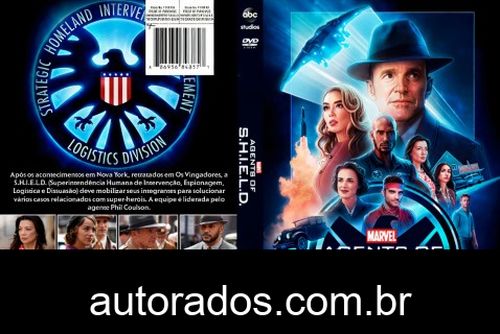 Agents of S.H.I.E.L.D. 7ª Temporada (2020) DVD-R AUTORADO –