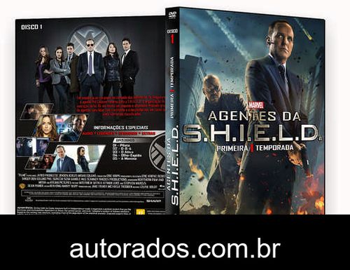 Agents of S.H.I.E.L.D. – 1ª Temporada Completa (2014) DVD-R AUTORADO –