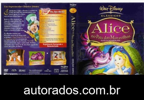Alice no País das Maravilhas (1951) DVD-R OFICIAL –