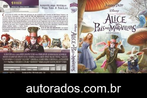 Alice no País das Maravilhas (2010) DVD-R OFICIAL –