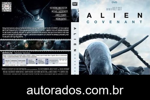 Alien: Covenant (2017) DVD-R OFICIAL –