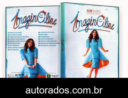 Aline Barros ImaginAline (2018) DVD-R AUTORADO –
