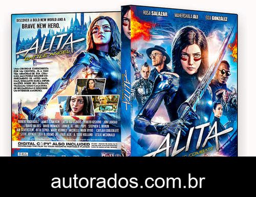Alita – Anjo de Combate (2019) DVD-R OFICIAL –