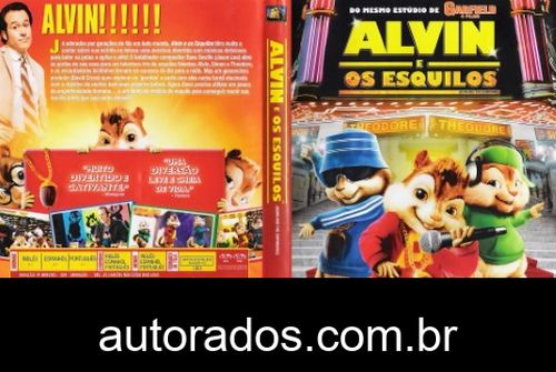 Alvin e os Esquilos (2007) DVD-R OFICIAL –