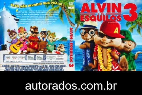 Alvin e os esquilos 3 (2011) DVD-R OFICIAL –