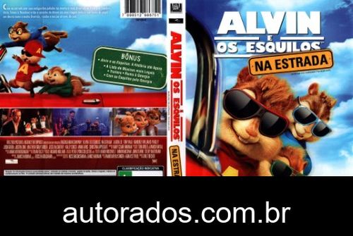 Alvin e os Esquilos: Na Estrada (2015) DVD-R OFICIAL –