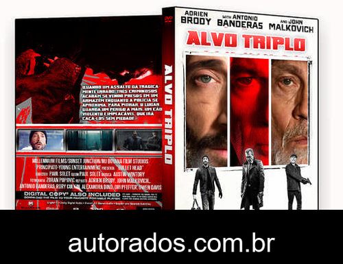 Alvo Triplo (2018) DVD-R OFICIAL –