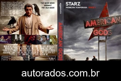 American Gods – 1ª Temporada Completa (2017) DVD-R AUTORADO –