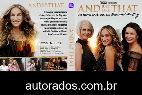 And Just Like That… 1ª Temporada Completa (2021) DVD-R AUTORADO –