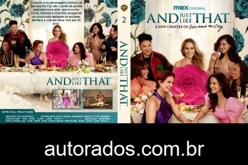 And Just Like That… 2ª Temporada Completa (2023) DVD-R AUTORADO –