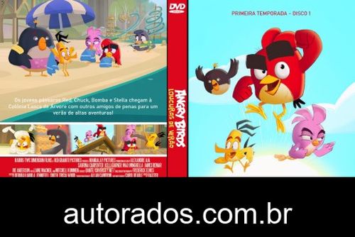 Angry Birds: Loucuras de Verão 1ª Temporada Completa (2022) DVD-R AUTORADO –