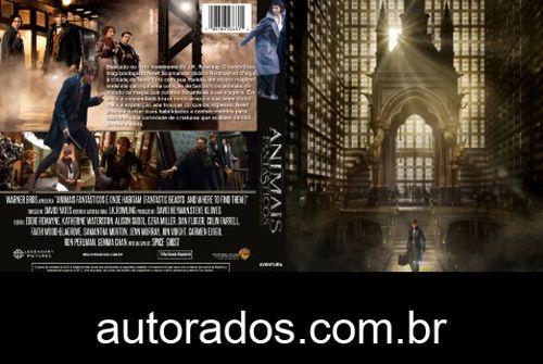 Animais Fantásticos e Onde Habitam (2017) DVD-R OFICIAL –