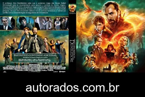 Animais Fantásticos: Os Segredos de Dumbledore (2022) DVD-R OFICIAL –