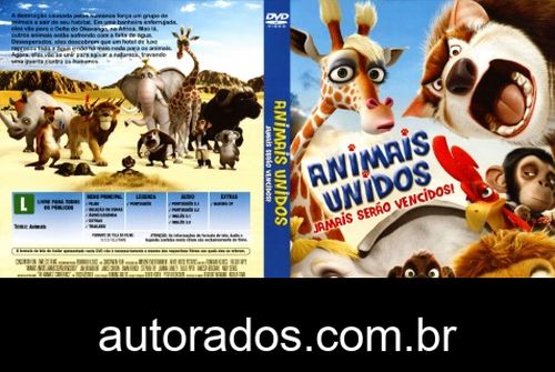 Animais Unidos Jamais Serão Vencidos (2010) DVD-R OFICIAL –