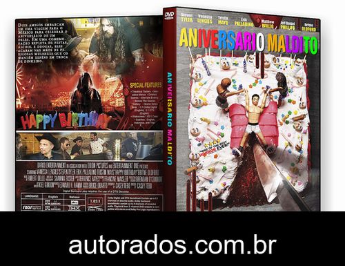 Aniversário Maldito (2017) DVD-R AUTORADO –