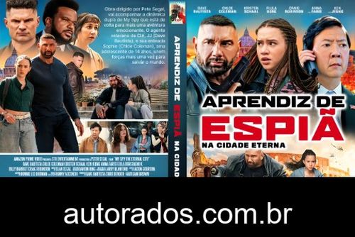 Aprendiz de Espiã: Na Cidade Eterna (2024) DVD-R AUTORADO –