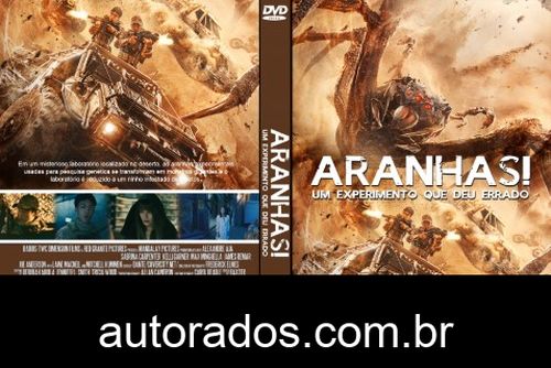Aranhas! Um Experimento Que Deu Errado (2022) DVD-R AUTORADO –