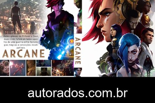 Arcane 1ª Temporada Completa (2021) DVD-R AUTORADO –